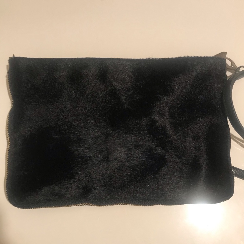 Vintage Fur Borse in Pelle bag